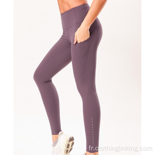 Active Pocket High Rise Comperession Tight Femme